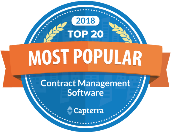 Capterra Contract Management Winner
